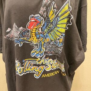 Rolling Stones One Size Graphic Dragon T-Shirt